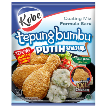 

KOBE TEPUNG BUMBU PUTIH 180GR