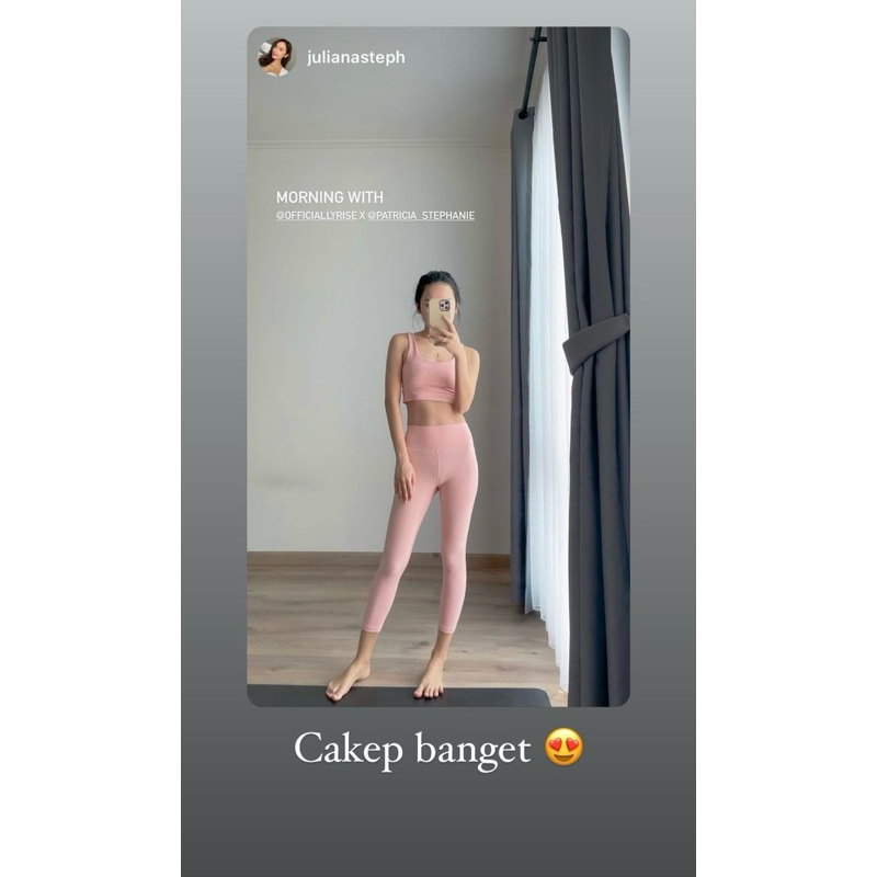 Officiallyrise x patricia stephanie patricia sport bra size 4 (PL)