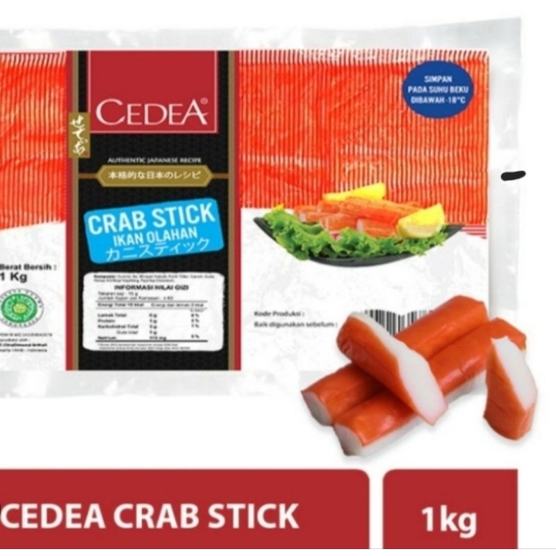 

Cedea Premium Crab Stick | Berat 1kg