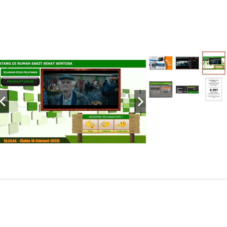 Aplikasi Sistem Antrian Puskesmas Rumah Sakit Klinik dan lainnya