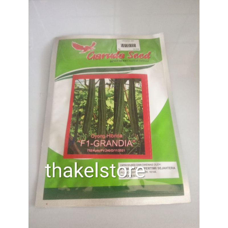 Benih bibit oyong F1 GRANDIA isi 10 grm garuda seed