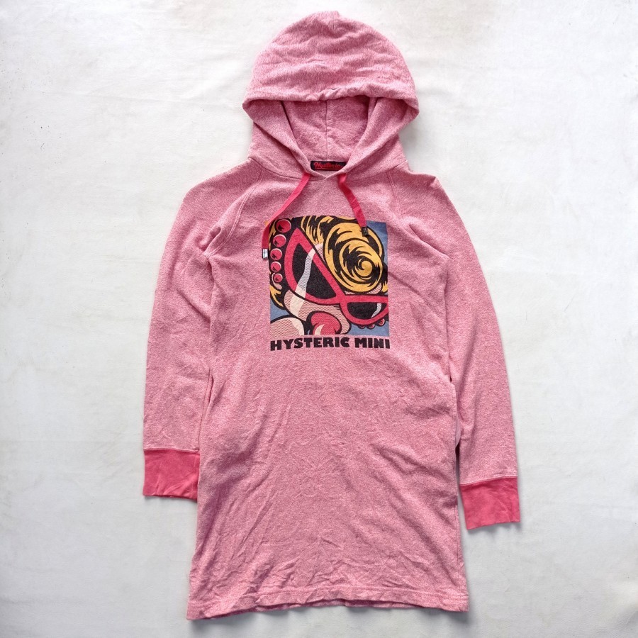 hysteric glamour mini japan hoodie dress anak remaja