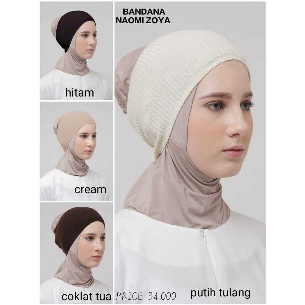 Zoya Bandana Inner Ciput Naomi