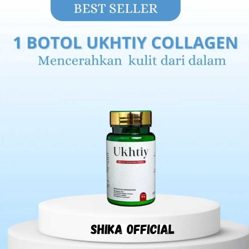 Ukhtiy - Collagen Drink Ukhtiy - Mencerahkan Kulit, Menghaluskan kulit