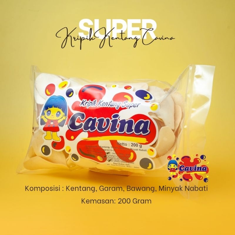 

Keripik Kentang Cavina Asli oleh-oleh khas kota batu malang