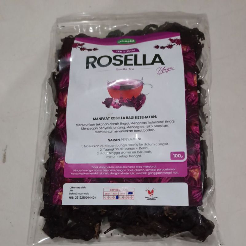 

Teh Bunga Rosela ungu 100 gr