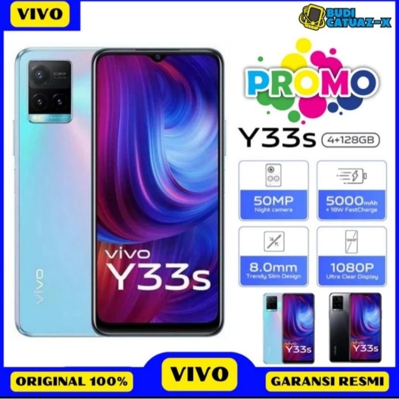 VIVO Y33S RAM 4GB - 128GB GARANSI RESMI BY VIVO