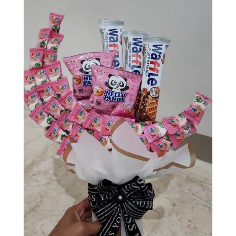 

Buket snack bulan sabit