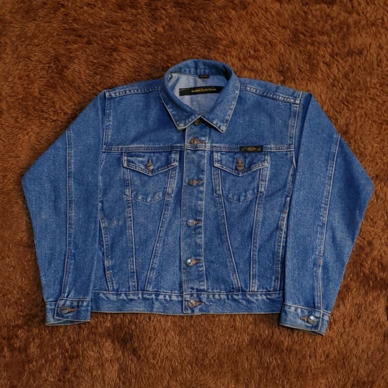 Marithe Francois Girbaud Trucker Denim Jacket Jeans Outer