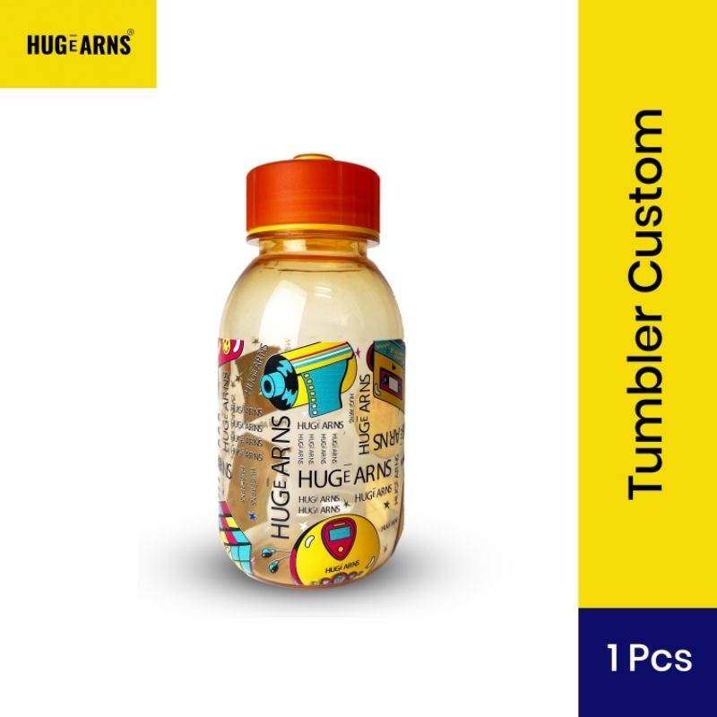 HUGeARNS - Tumbler Botol Minum Custom Tumbler Custom Nama / Tumbler Dundee Custom / Custom Corporate