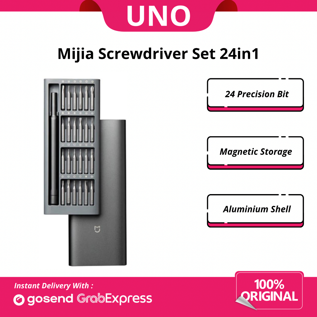 Xiaomi Mijia Screwdriver Kit 24 in 1 - Obeng Set MANUAL