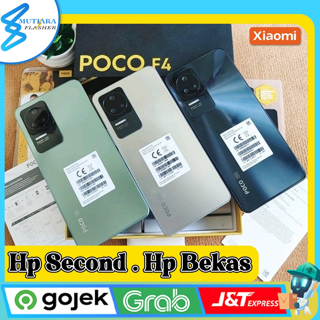 Xiaomi Poco F4 5G Ram 6/128GB | Ram 8/256GB Second Original