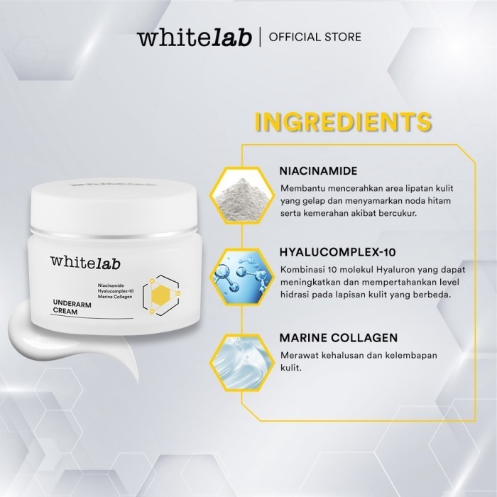 Whitelab Brightening Underarm Cream - Axillary Cream Whitelab