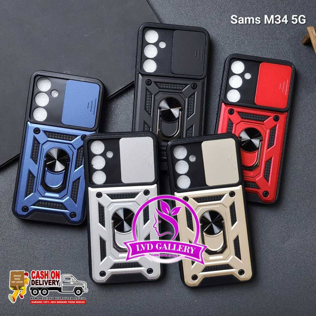 Case Samsung M34 5G Samsung M54 5G Samsung M14 5G Samsung M23 Case Transformer Slide 2 in 1 HardCase