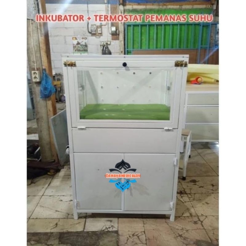 Incubator bayi termostat / Inkubator bayi / Incubator bayi + Loker