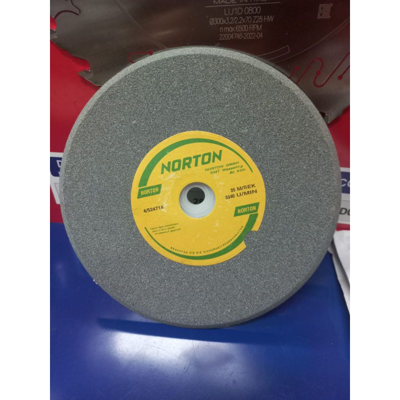 Norton/batu asah Norton 8 inch/grinding whell/asah pita gergaji