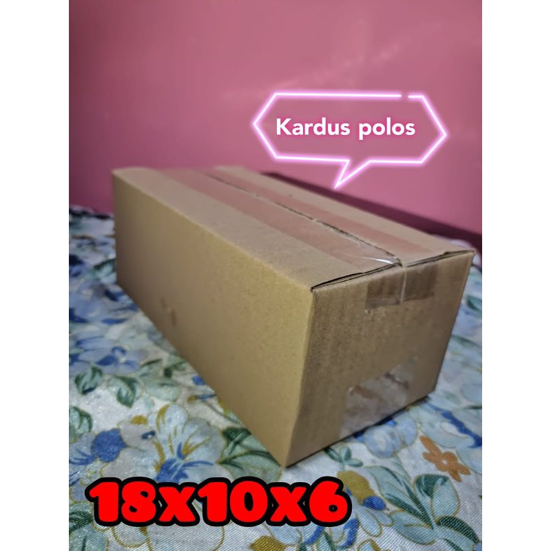 

kardus polos UK 18x10x6 kardus kecil kardus packing
