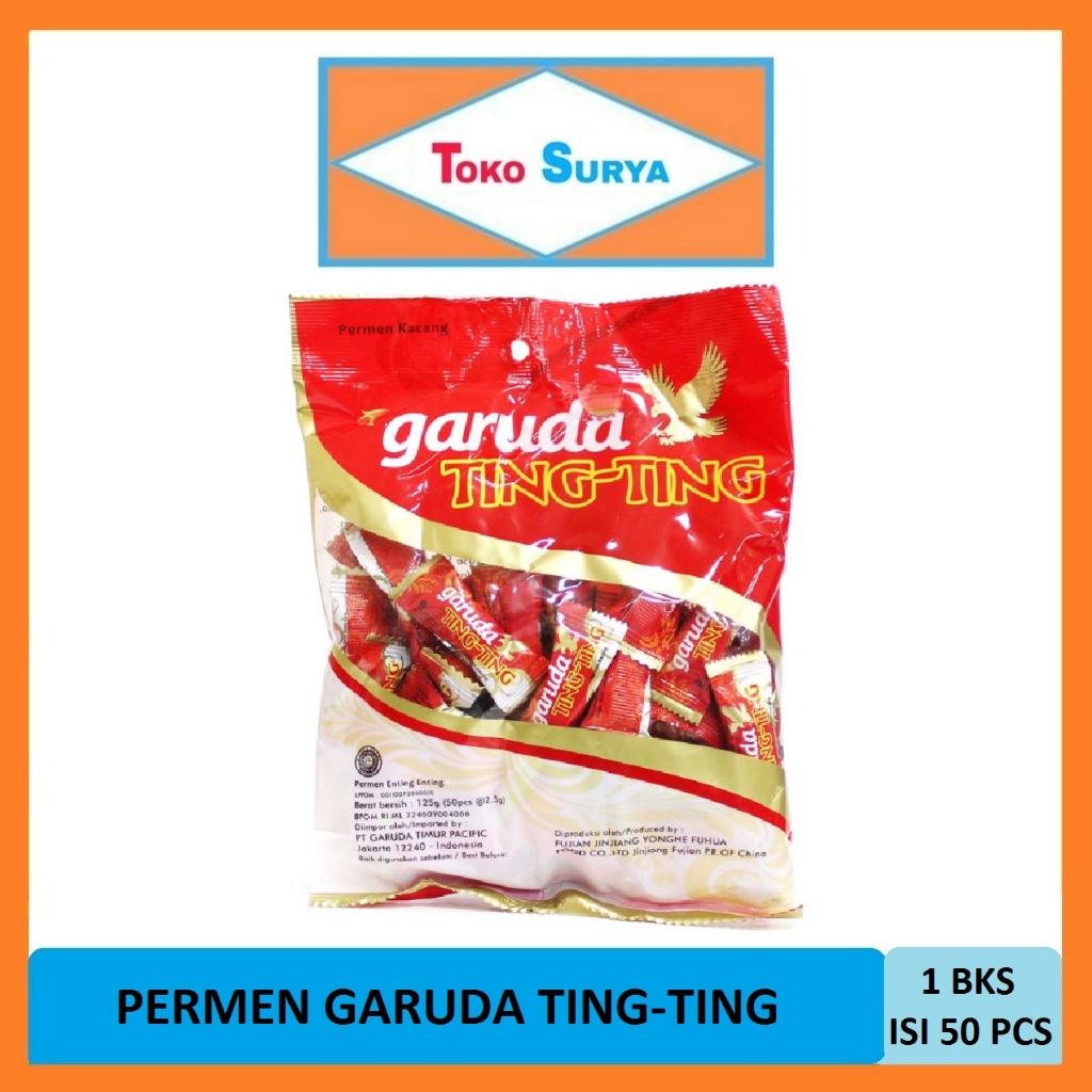 

Permen Garuda Ting Ting Permen Kacang 125 Gr