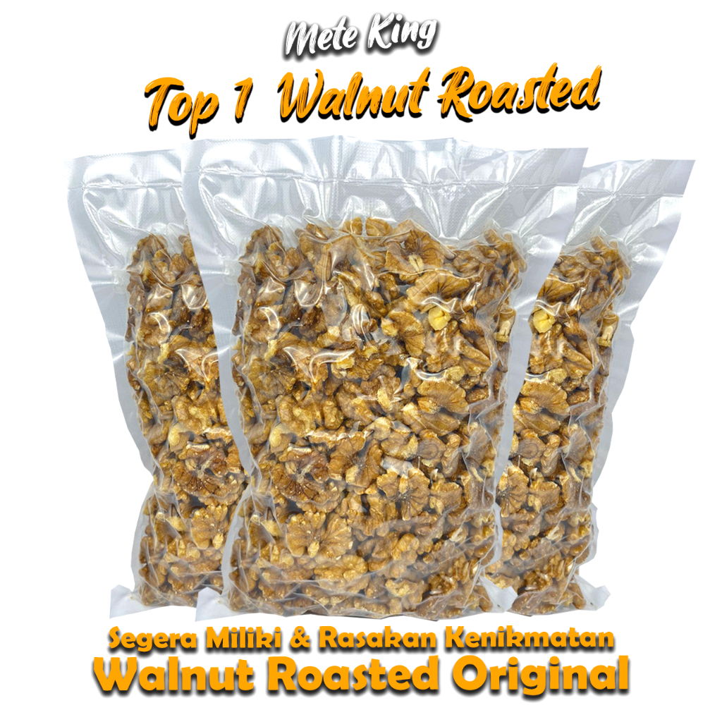 

Roasted walnut 1kg healty food original snack diet camilan sehat panggang oven