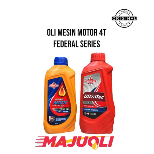 Oli mesin Oil motor federal series ultratec 4T