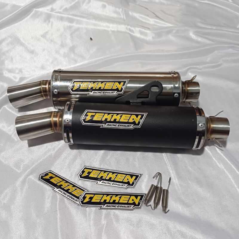 slincer knalpot metic  inlet 38mm tekken racing