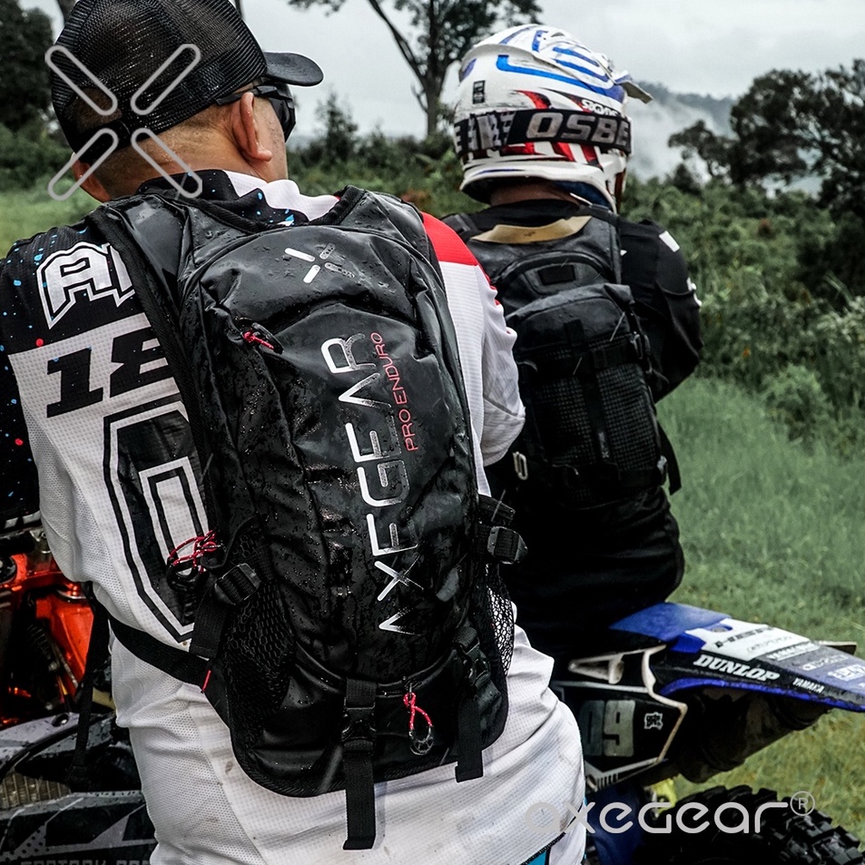 Tas Hydropack Sepeda Motocross Turing Trabas terbaru Waterproof RKYND  AXEGEAR e Premium
