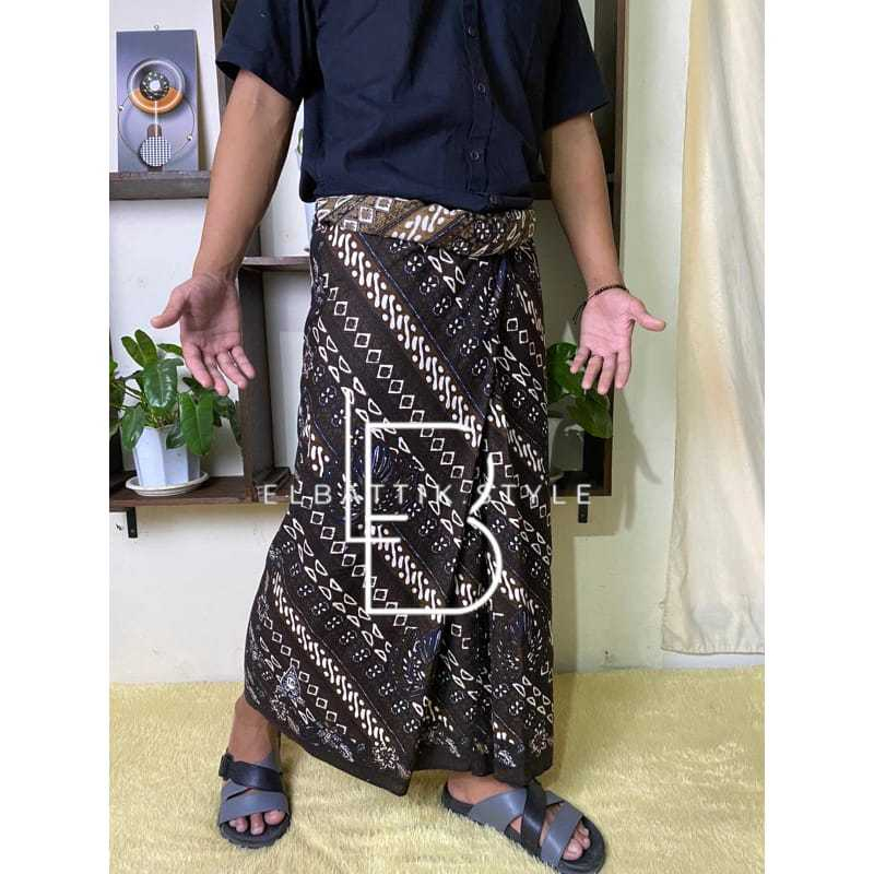 EL BATIK STYLE SARUNG BATIK TULIS RAYON SUPER GURDO ASLI JAWA