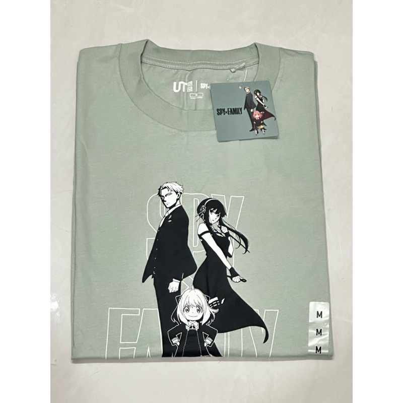 Kaos Uniqlo UT x Spy x Family Forger Size M (BNWT) Tag Lengkap Original 100%