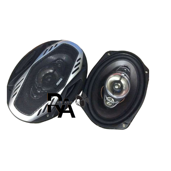 SPEAKER OVAL 4 WAY 350 Watt PEGASUS PG-6974 MAGNET BESAR SPEAKER PINTU SPEAKER MOBIL