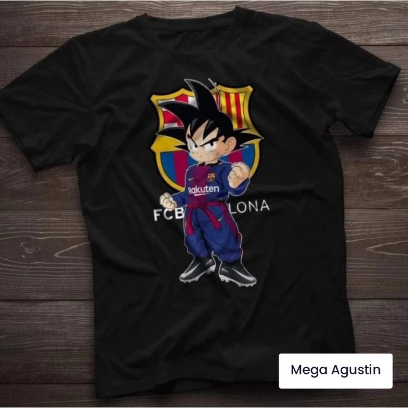 BAJU TSHIRT DISTRO ANIME BARCA KEREN