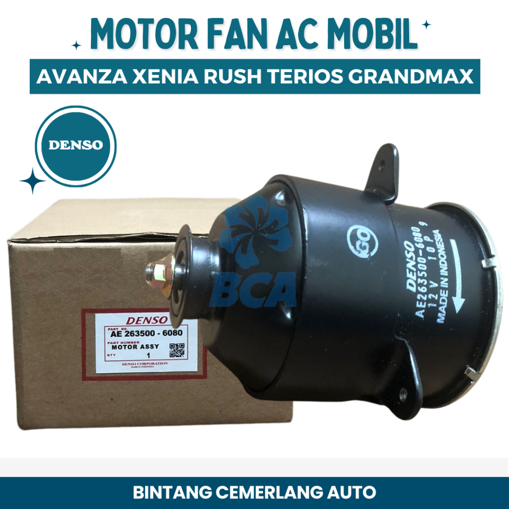 MOTOR FAN AC Mobil Avanza Xenia Rush Terios Granmax MOTORFAN DENSO