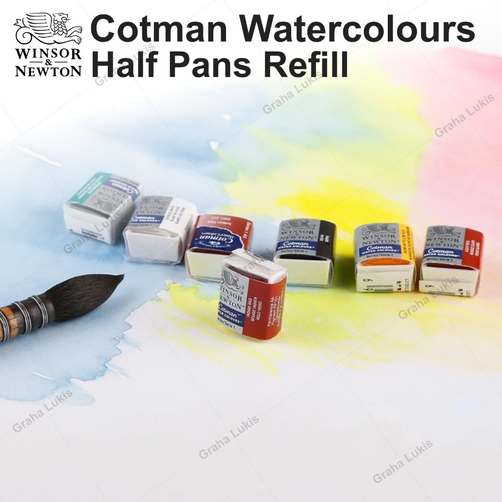

HJK Winsor & Newton Cotman Watercolour Half Pans - Refill