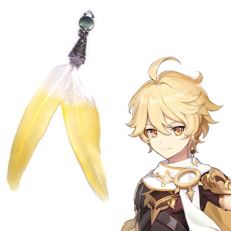 Aether Genshin Impact Earring Cosplay Accessories