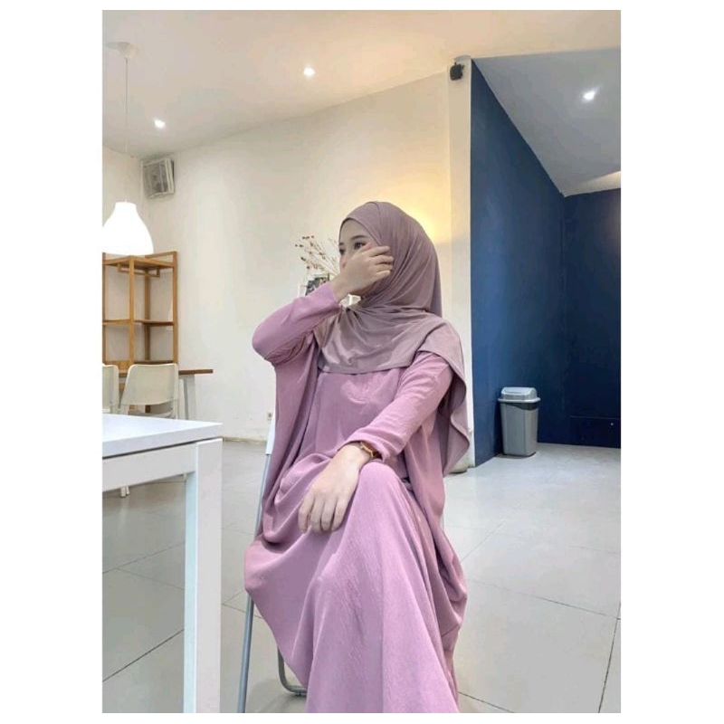 gamis nagita elegan mewah/gamis simple/dress