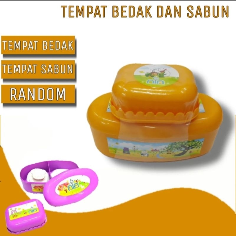 1 Set Tempat Bedak Sabun NIA SNI - Perlengkapan Mandi Bayi