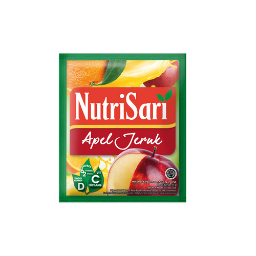 

Nutriari apel jeruk 10 sachet
