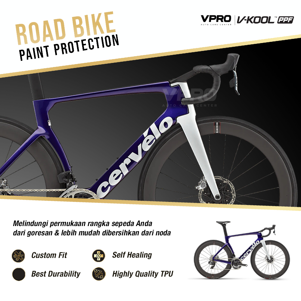 VKOOL PPF Bike Frame Cervelo S5 2023 - Full Package
