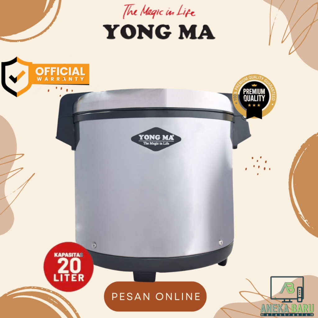 [READY STOCK] Yong Ma Wonder Jar Penghangat Nasi SMJ-5019 / SMJ5019 / SMJ 5019 (20 Liter)