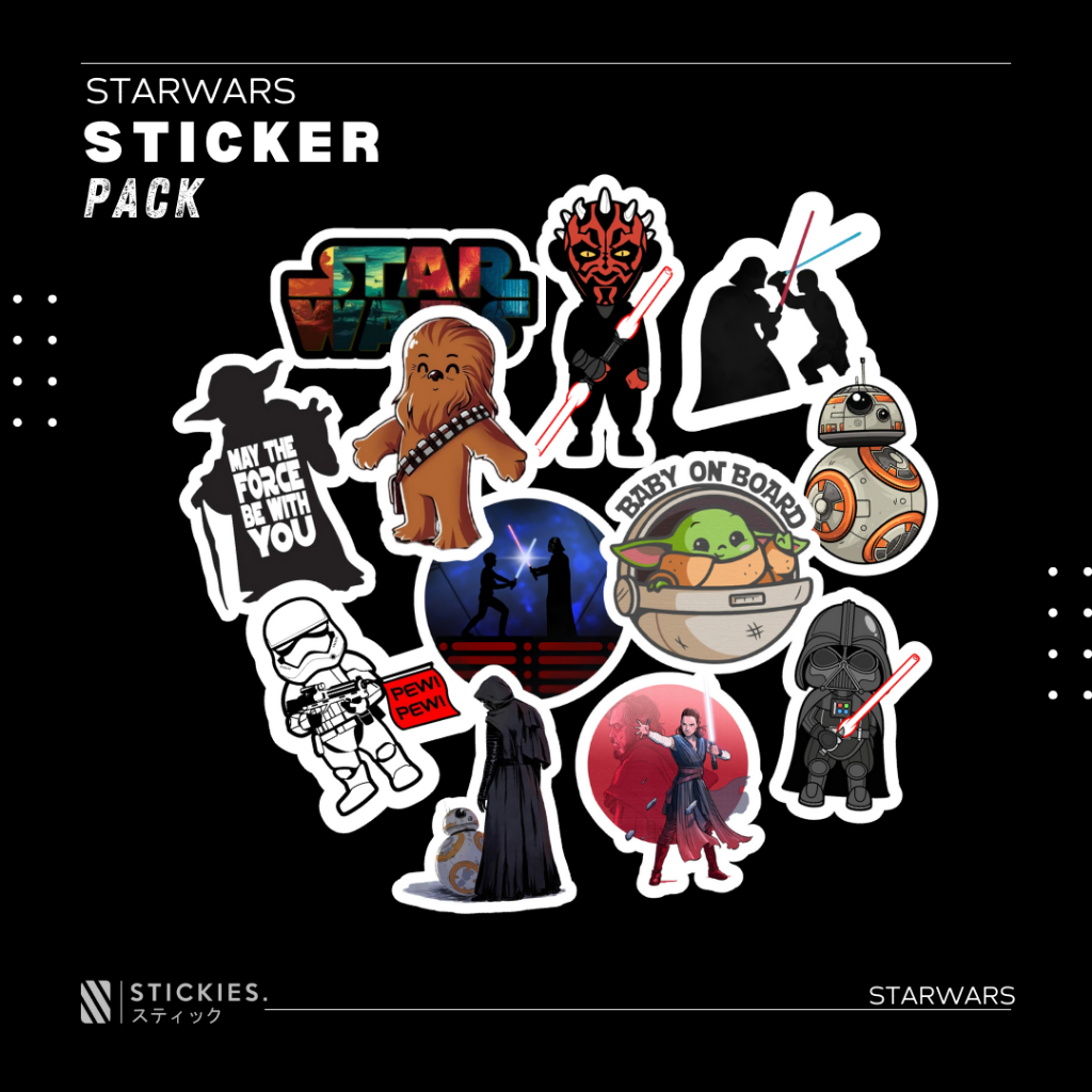 

Stiker/Sticker Pack "Star Wars" | High Quality | Vinyl | Murah