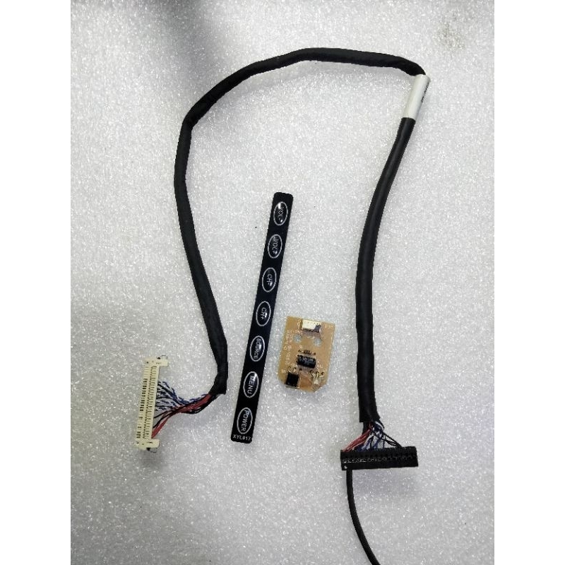 IR SENSOR TOMBOL MANUAL SOCKET LVDS TV LED SMART AKARI AT-5432S AT 5432S