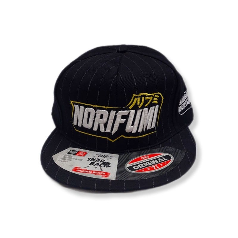 TOPI LAKI LAKI TOPI NORIFUMI / TOPI SNAPBACK / TOPI RACING