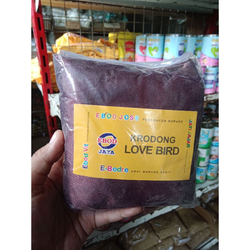 KERODONG EBOD KANDANG LOVEBIRD MERK EBOD JAYA