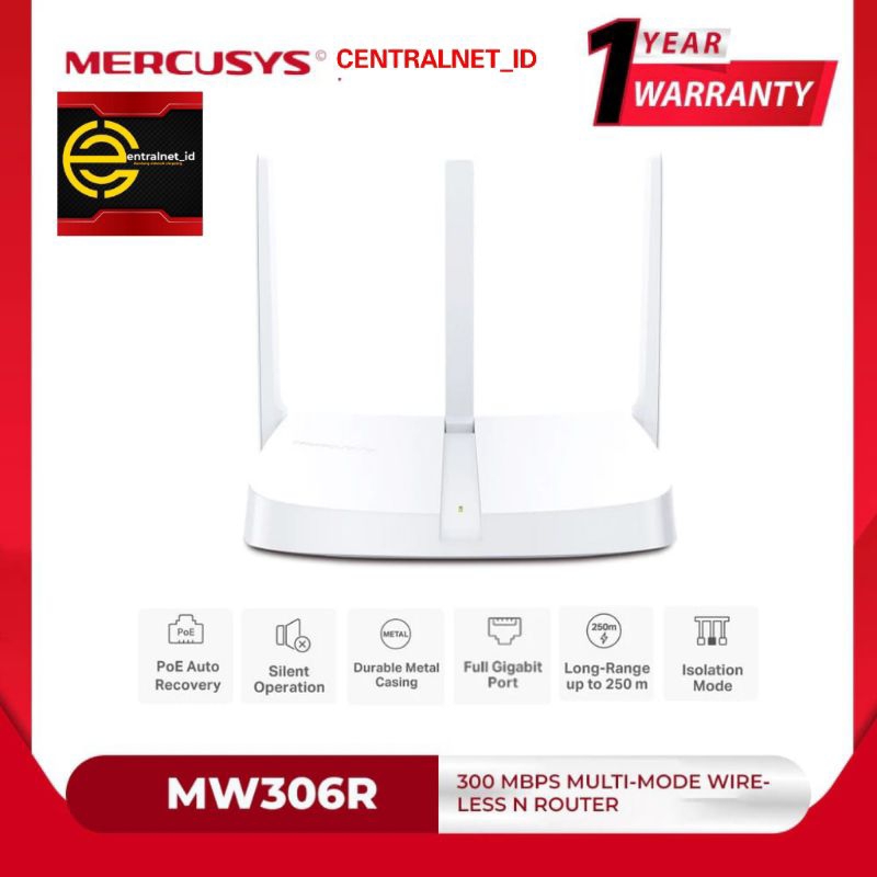 Mercusys MW306R Router WiFi 300Mbps Multi-Mode Wireless N Router modem wifi router wifi router - cnt