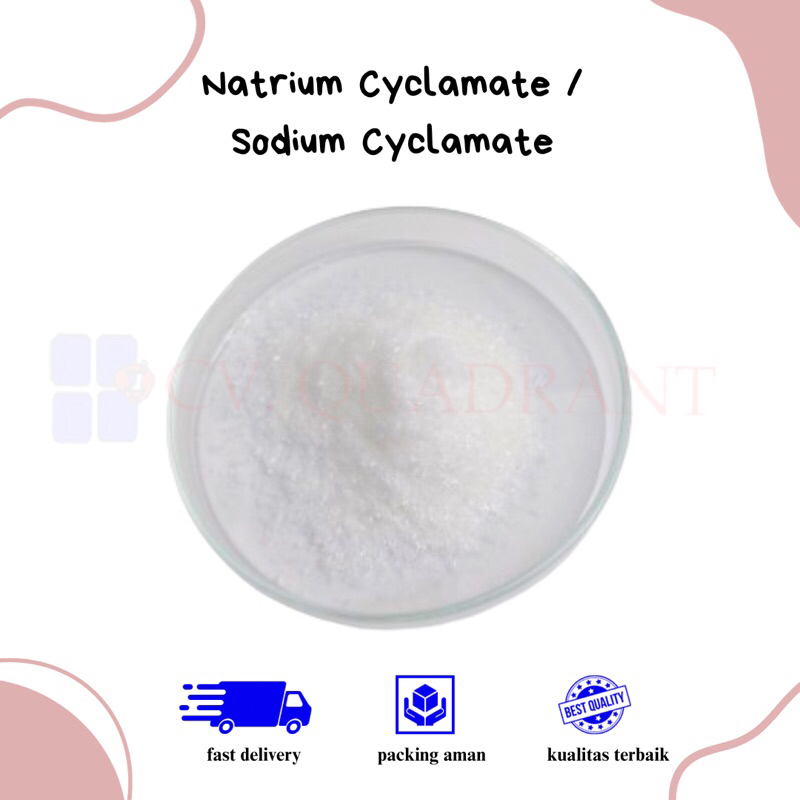 

Natrium Cyclamate / Sodium Cyclamate / Pemanis Buatan kemasan 250gr