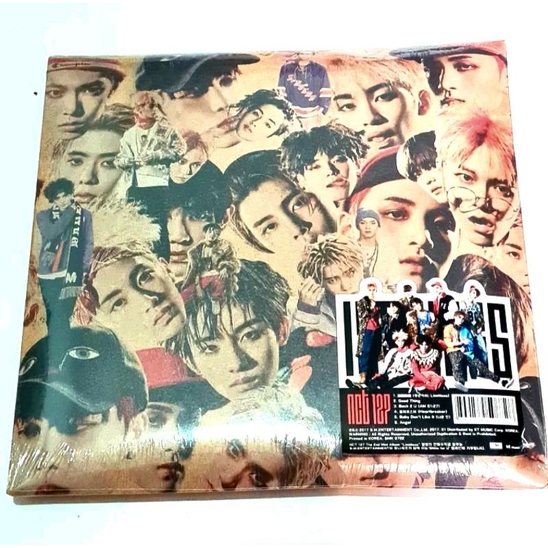 (READY SEALED) NCT127 2nd Mini Album - LIMITLESS NCT 127 [NO POSTER]  Jaehyun mark johnny taeyong ha