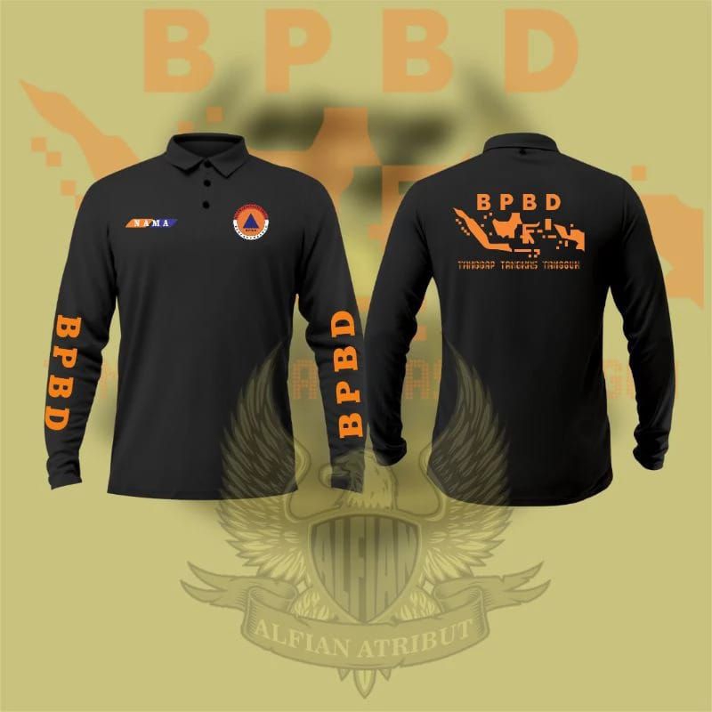 kaos polo BPBD