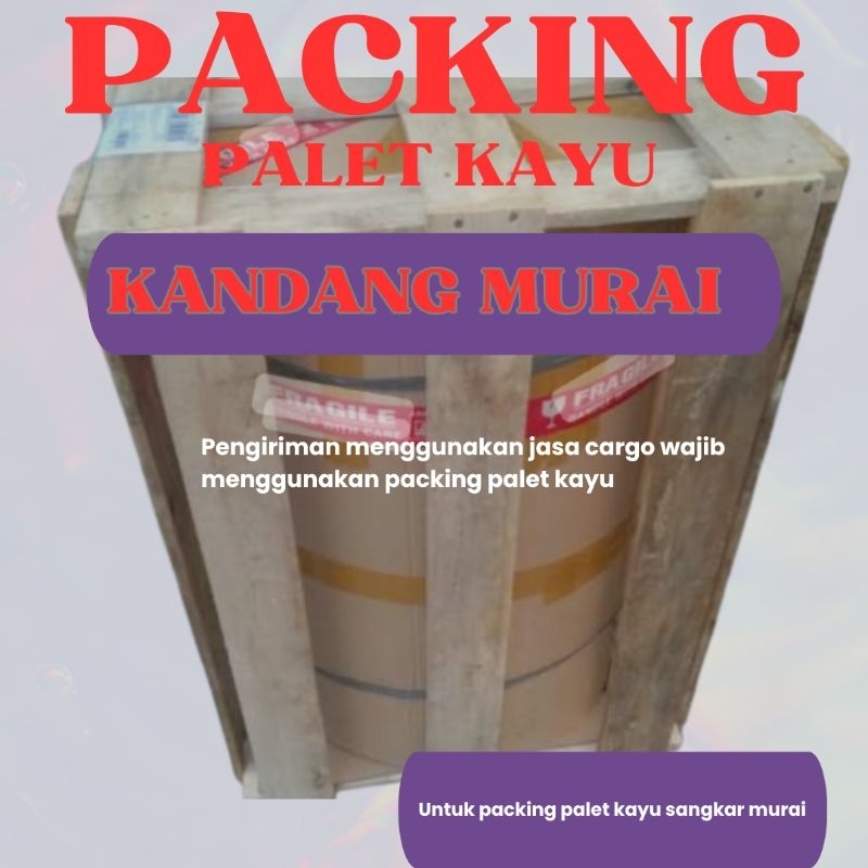 packing palet kayu sangkar murai