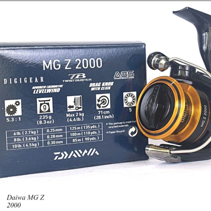 Rell Daiwa MG Z 2000