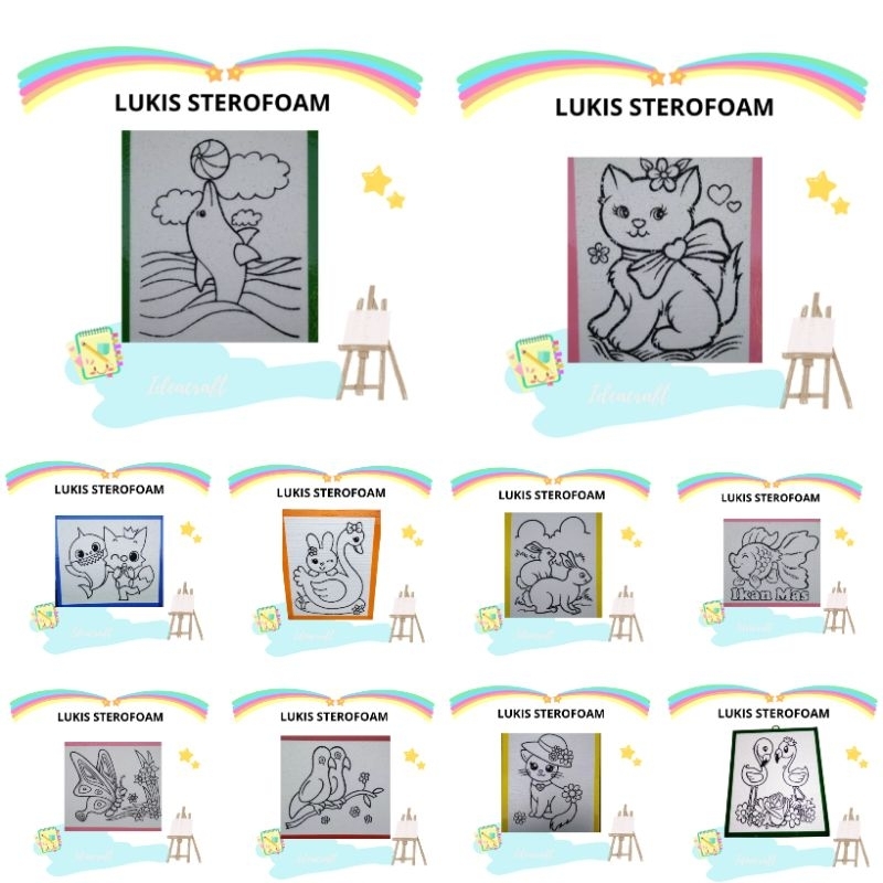 

(PAKET 12) PAKET USAHA STYROFOAM LUKIS MEWARNAI TERMURAH BERKUALITAS