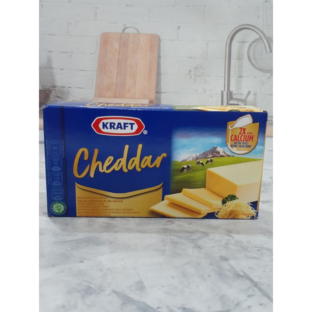 

Keju Kraft Cheddar 150g